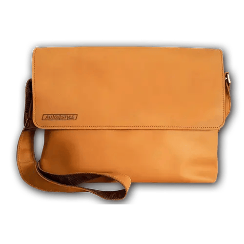 Leather Bag in Beige