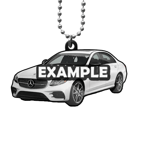 Car mirror decor silhouette vehicle