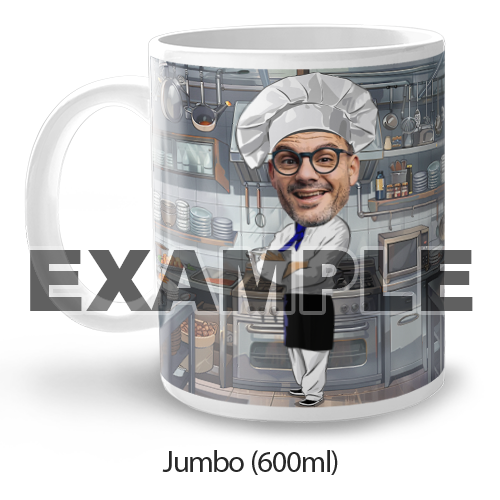 Personalised Mug Comic Profession