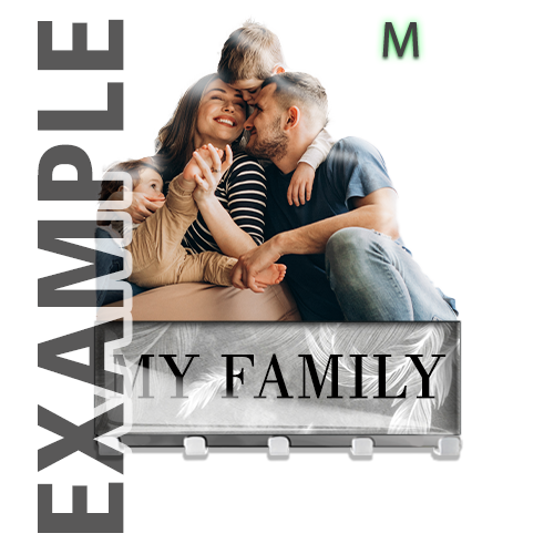 Familien Schlüsselbrett