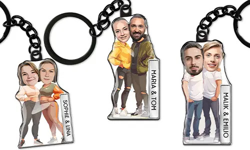 Keychain With Couple