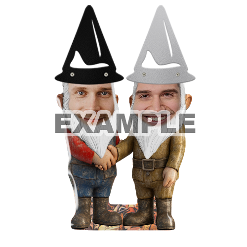Personalized Garden Gnomes Friends