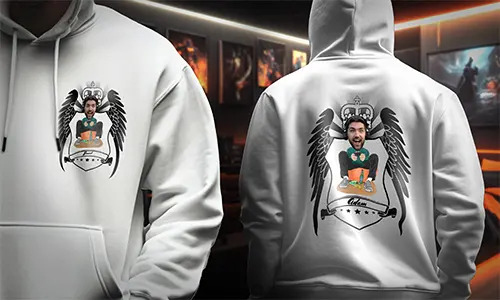 gallery-personalized-hoodie-shield-design-comic-hobby-profession-1