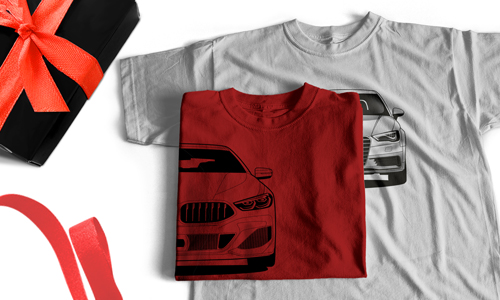 Personalized car-lover T-shirt for your best friends