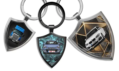 Autosleutelhanger – Schild