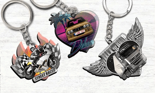 Heart-Keychain-Car