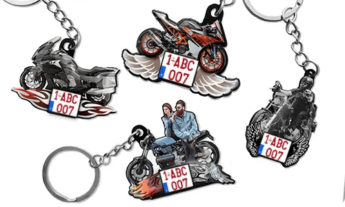 Nyckelring-Motorcykel-Foto