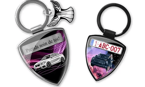 Porte-clés Blason - le meilleur cadeau pour ta sœur