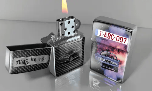Stainless Steel Standard Lighter