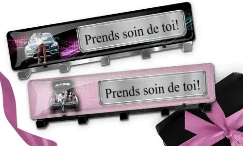 Portachiavi da parete di lusso personalizzato - regalo fantastico per tua figlia