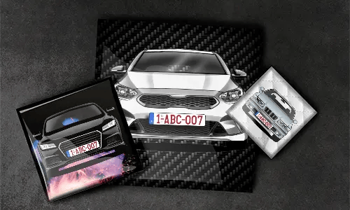 Magnet Čtyřhranný bezrámový