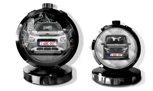 Ambientador personalizado para coche - cockpit