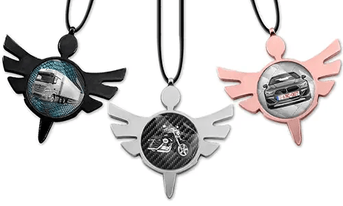 Mirror-Chain-Metal-Angel