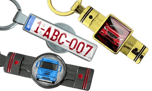 Zuiger sleutelhanger