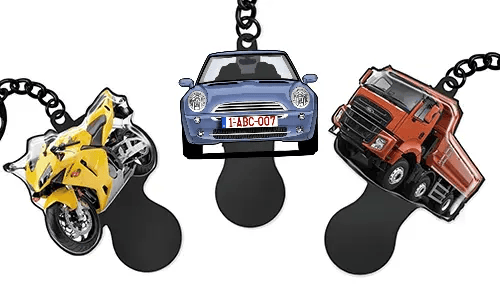 Ficha personalizada para carrito de compras