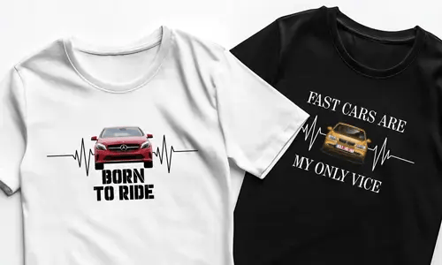 T-shirt With Car