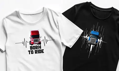 T-shirt With Truck