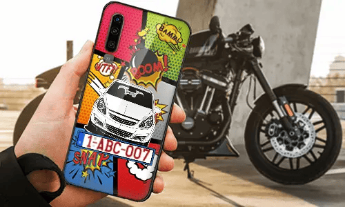 personalisierte handyhülle mit Motorradsilhouette handyhülle mit motorrad motiv