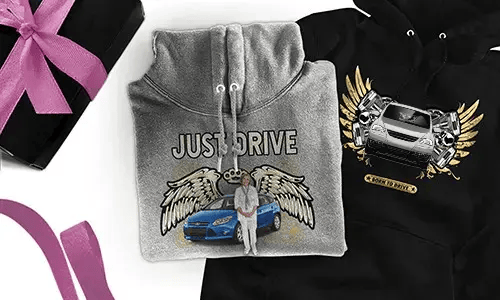 auto pullover Schwarz mit schwarzem Auto pullover auto