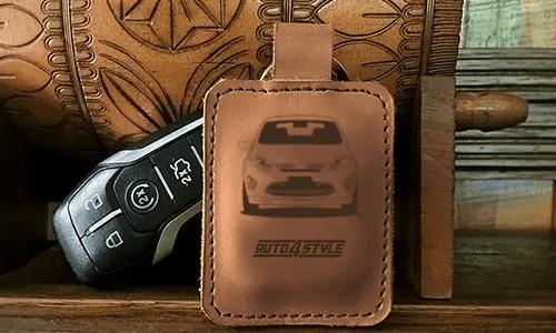 schlüsselanhänger leder beige mit dem Autoschlüssel schlüsselanhänger gravur leder
