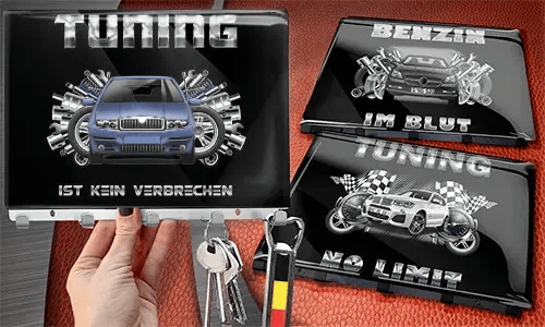 schlüsselbrett design Chrom Lackiert in der Hand designer schlüsselbrett