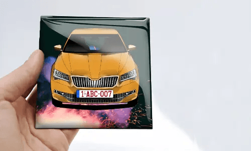 foto magnet in drei verschiedenen Größen magnete selber machen