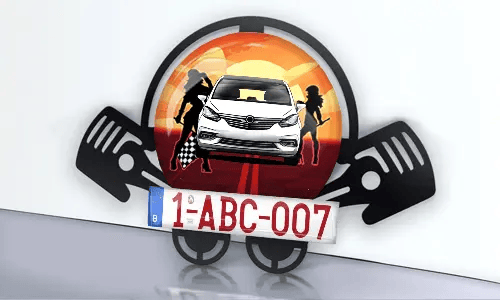 Autoschlüsselanhänger auf dem Tisch individueller schlüsselanhänger