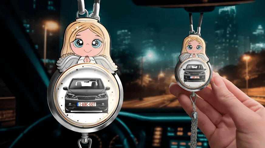 head-car-fragrance-guardian-angel-cartoon