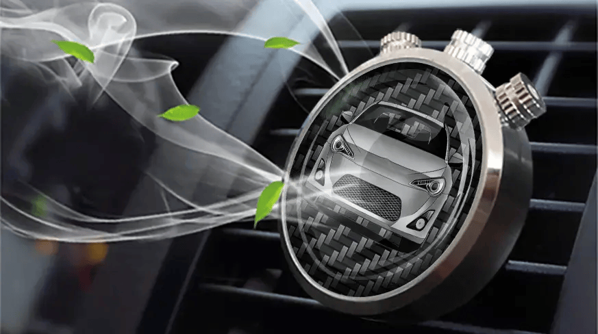Ambientador de coche para soporte de ventilación