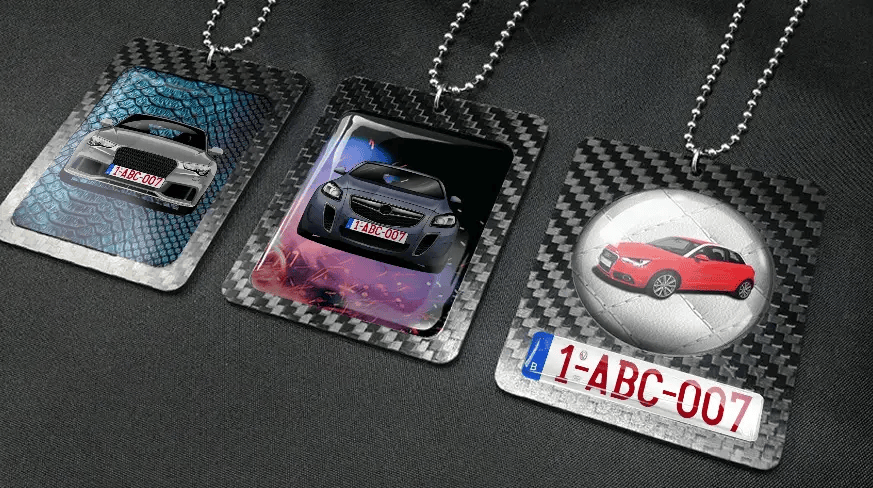 Cadena para espejo – Carbono