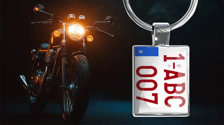 Motorfiets Sleutelhanger