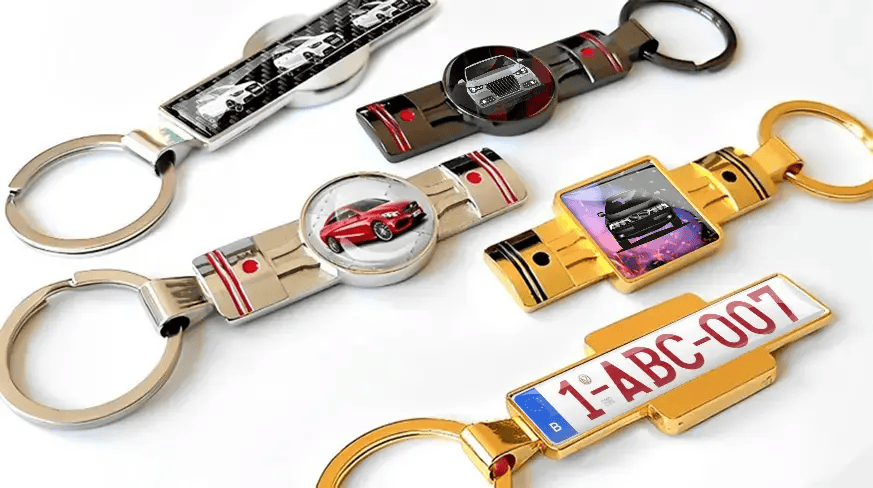 Piston Keychain